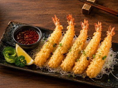 Prawn tempura