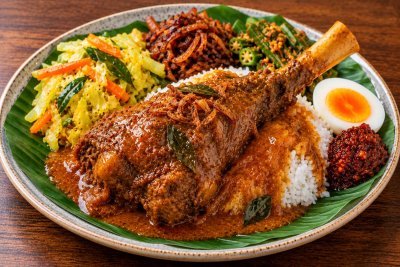 Nasi Kandar Lamb Shank