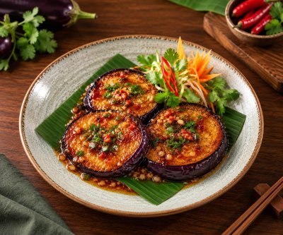 Fried Aubergine